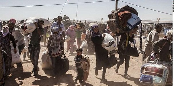 Refugiados curdos sírios 